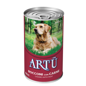 Artu Burksmat till hund med nötkött 415 g