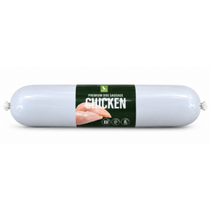 Natural Premium Dog Sausage - Chicken 800 g (Træningspølse)