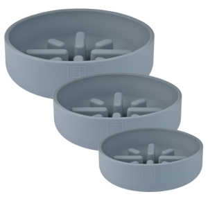51 - Sili Bowl - Slow Feeder Bowl -  Petrol