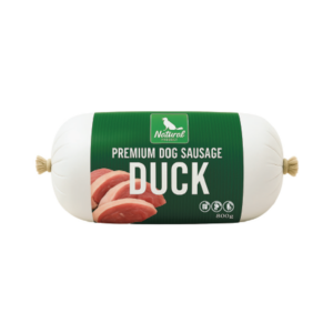Natural Premium Dog Sausage - Duck 800 g (Våtmat)