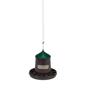 Foderautomat i 100% genbrugsplast