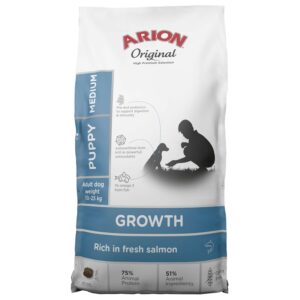 ARION ORIGINAL GROWTH FISH MEDIUM 12 KG (48)