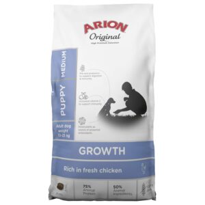 ARION ORIGINAL GROWTH CHICKEN MEDIUM 12 KG (48)