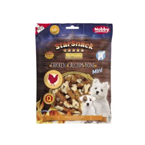 StarSnack BBQ MINI Chicken Calcium Bone 375g (6)