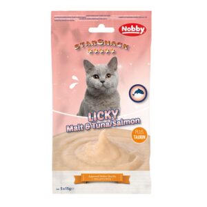 StarSnack LICKY Malt & Tuna/Salmon, 5 x 15 g