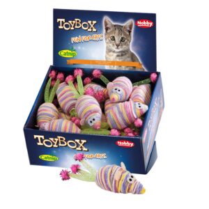 Wool mouse with catnip