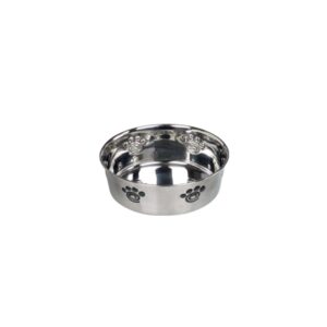 Stainless steel bowl HEAVY SPIRAL, anti slip