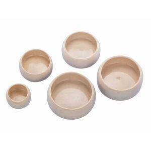 Ceramic feeding trough