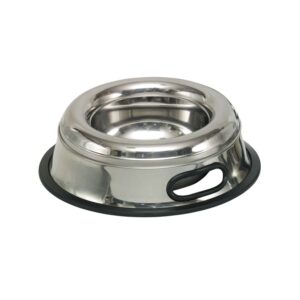Stainless steel bowl SPLASH FREE, anti slip