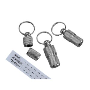 Identity barrel chrome coloured